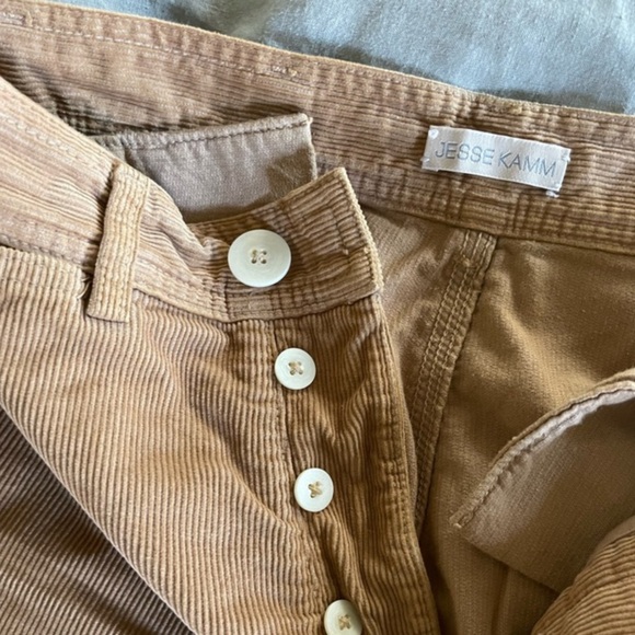 Jesse Kamm Camel Corduroy Sailor Pant (archived) - Size 4 - Picture 6 of 8